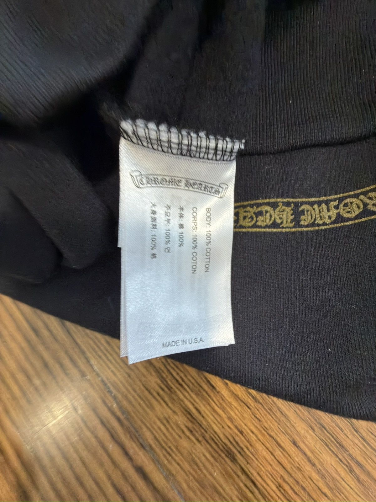 Chrome Hearts Chrome Hearts Vertical Hoodie Size US M / EU 48-50 / 2 - 8 Thumbnail