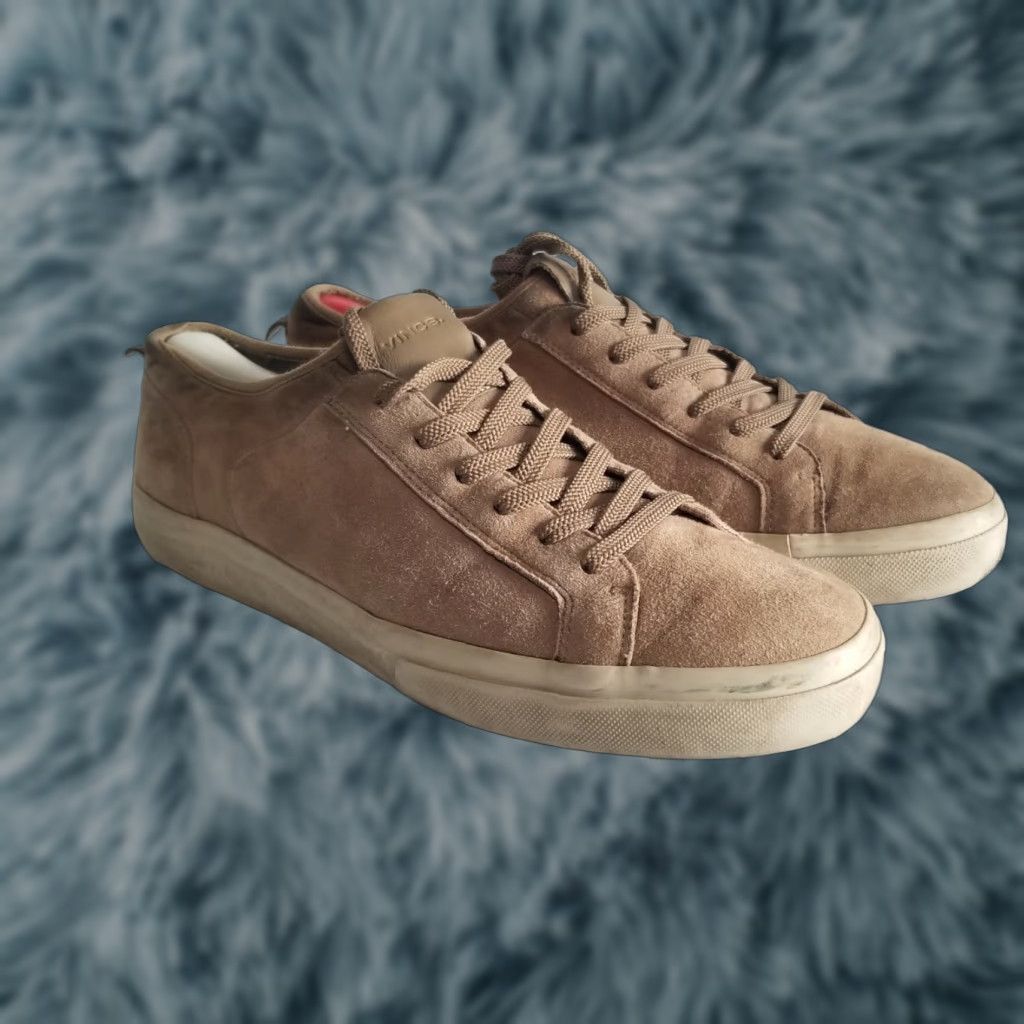 Vince Vince Sneaker Brown Suede Lace Up Size 10.5 M See Pics Mens Athletic Shoes Size US 11 / EU 44 - 1 Thumbnail