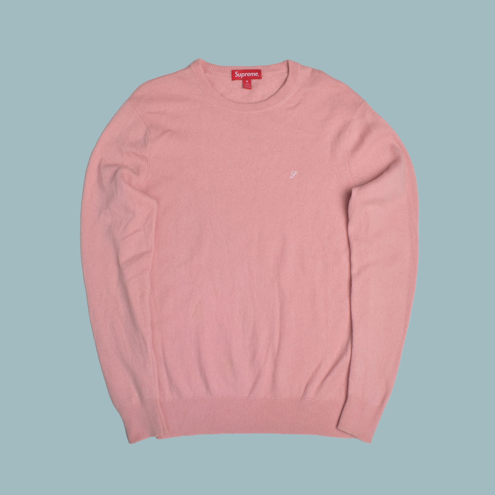 Supreme textured knotted cardigan pink | Grailed