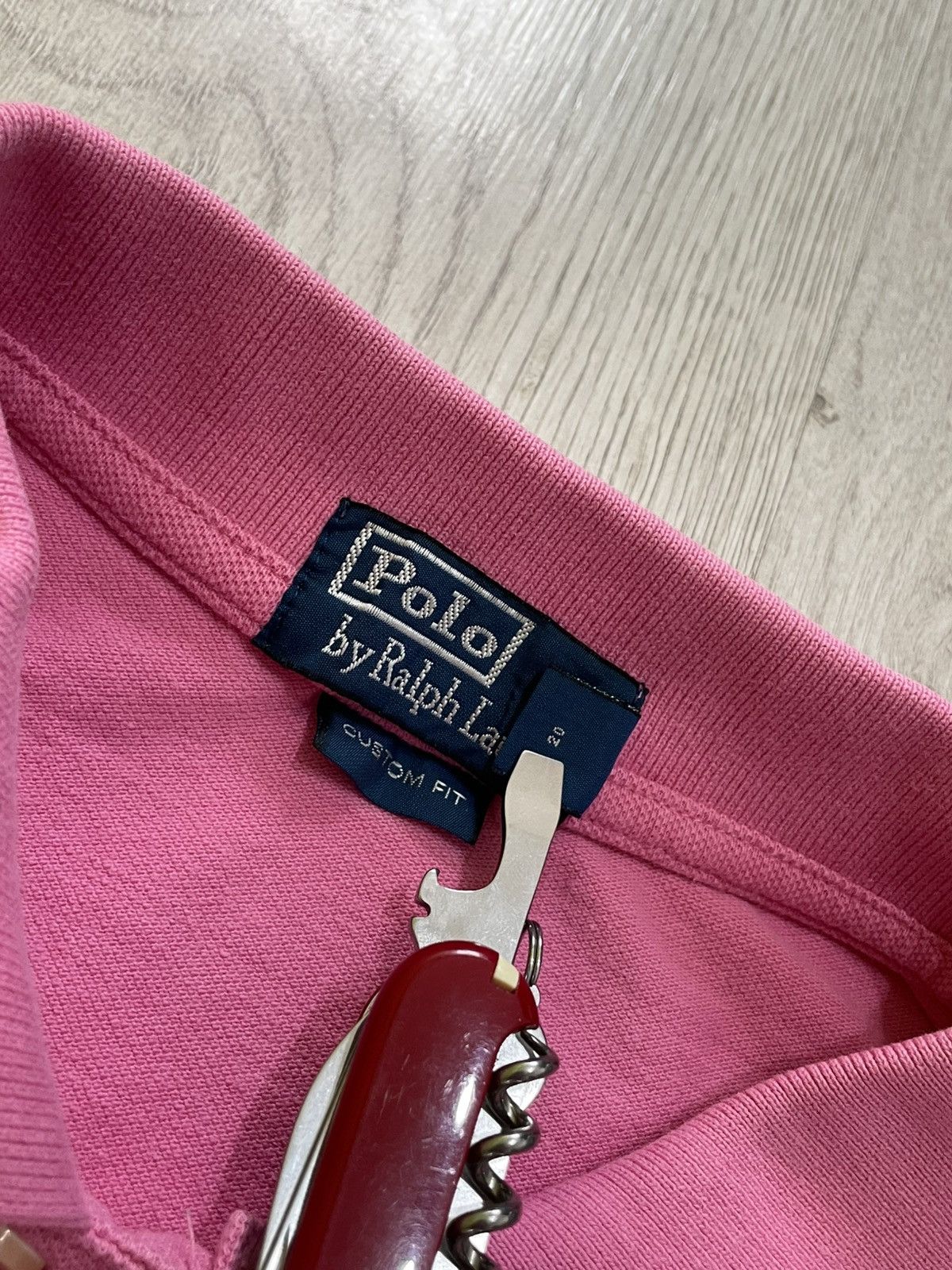 Polo Ralph Lauren Chief Keef Polo Ralph Lauren Vintage Big Pony Pink Polo Size US XXL / EU 58 / 5 - 6 Thumbnail