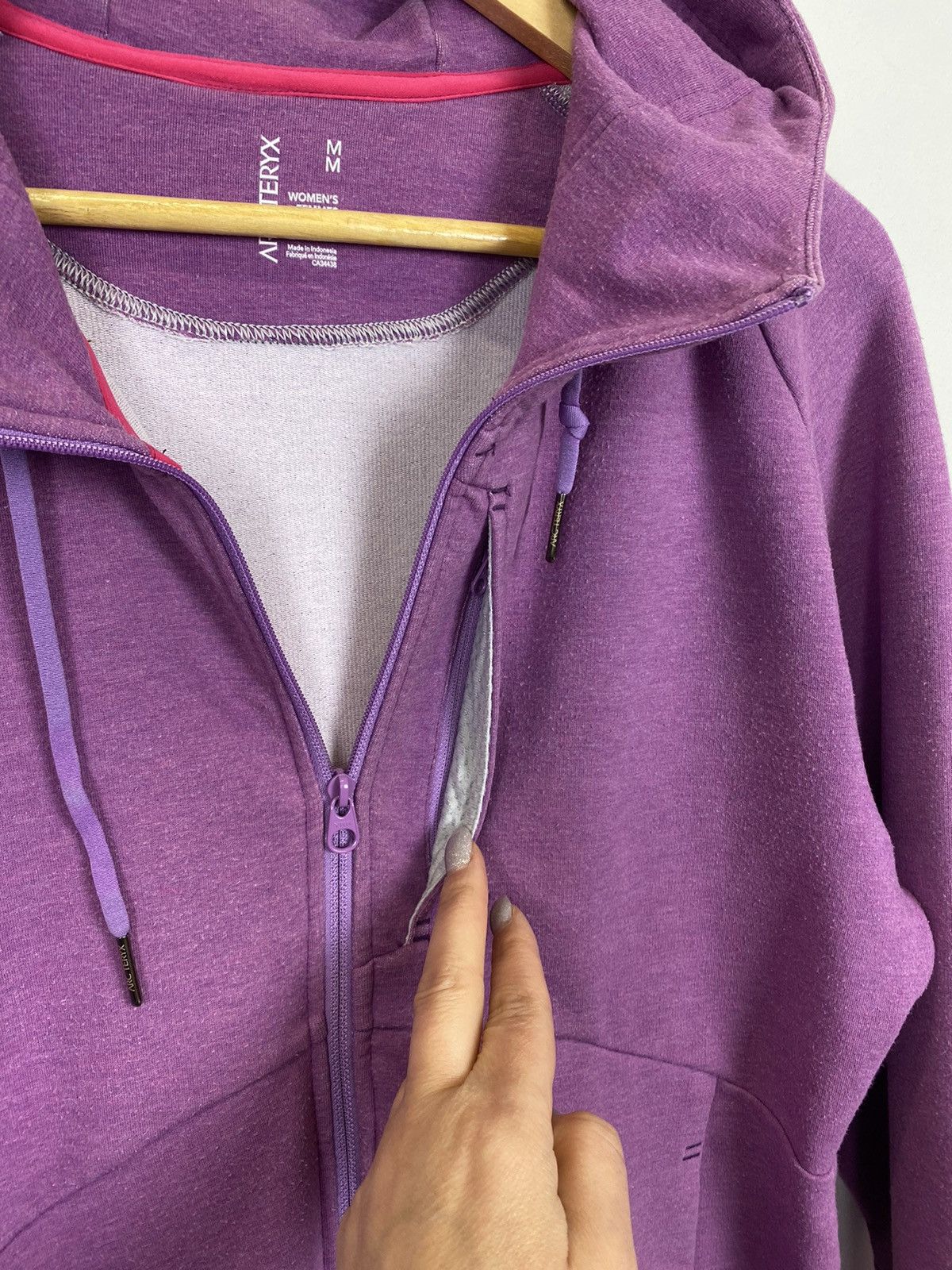 Arc'teryx Arcteryx Zip Up Hoodie Women’s Pink Size M Top Long Sleeve Size M / US 6-8 / IT 42-44 - 6 Thumbnail