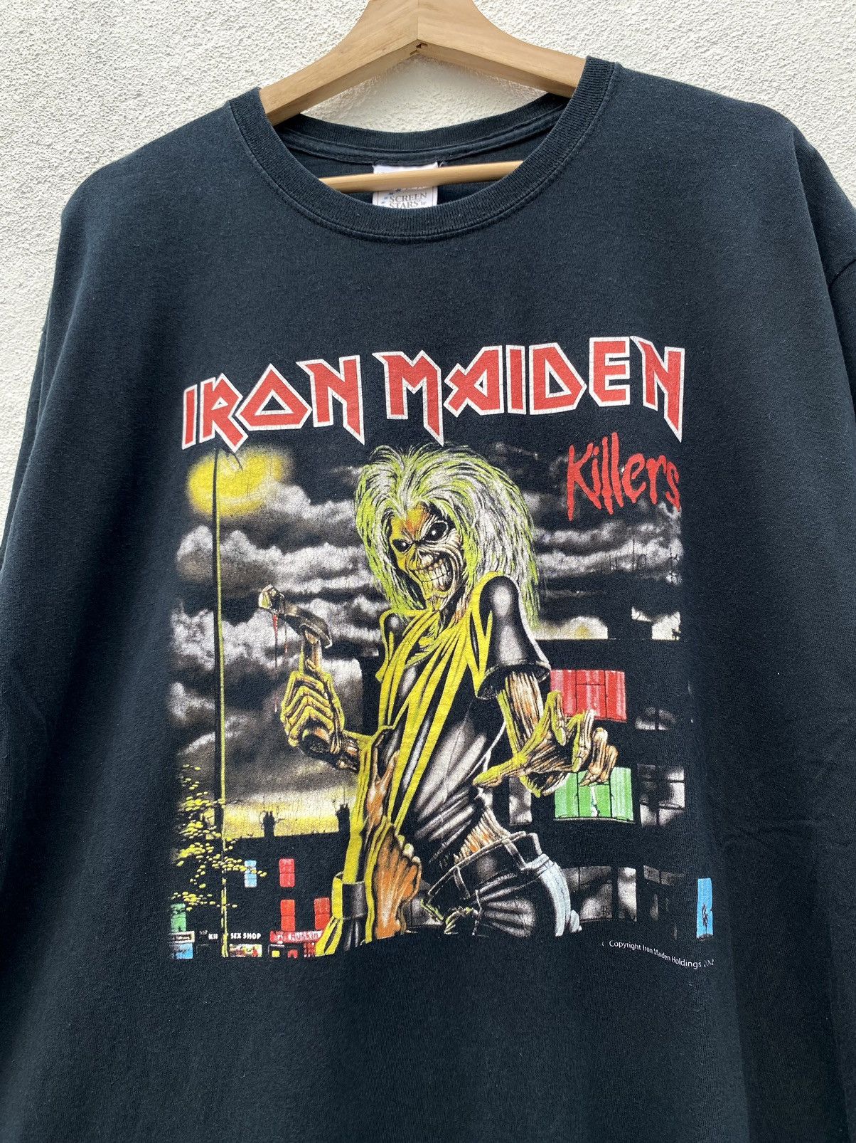 Band Tees × Iron Maiden × Vintage Vintage Iron Maiden Killers © 2002 Size US XL / EU 56 / 4 - 9 Thumbnail