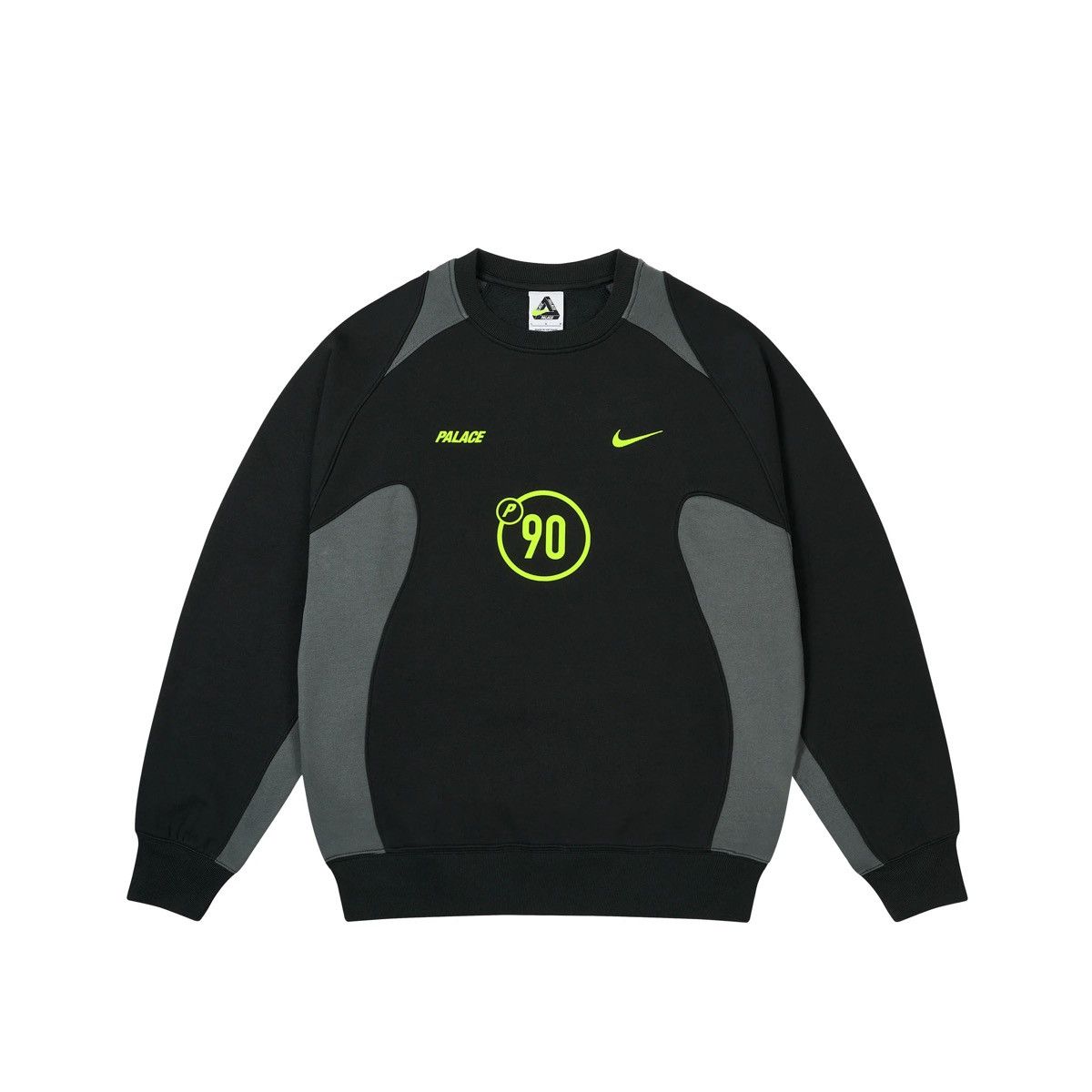 Palace Palace Nike Total P90 Crewneck Black Size US L / EU 52-54 / 3 - 1 Thumbnail