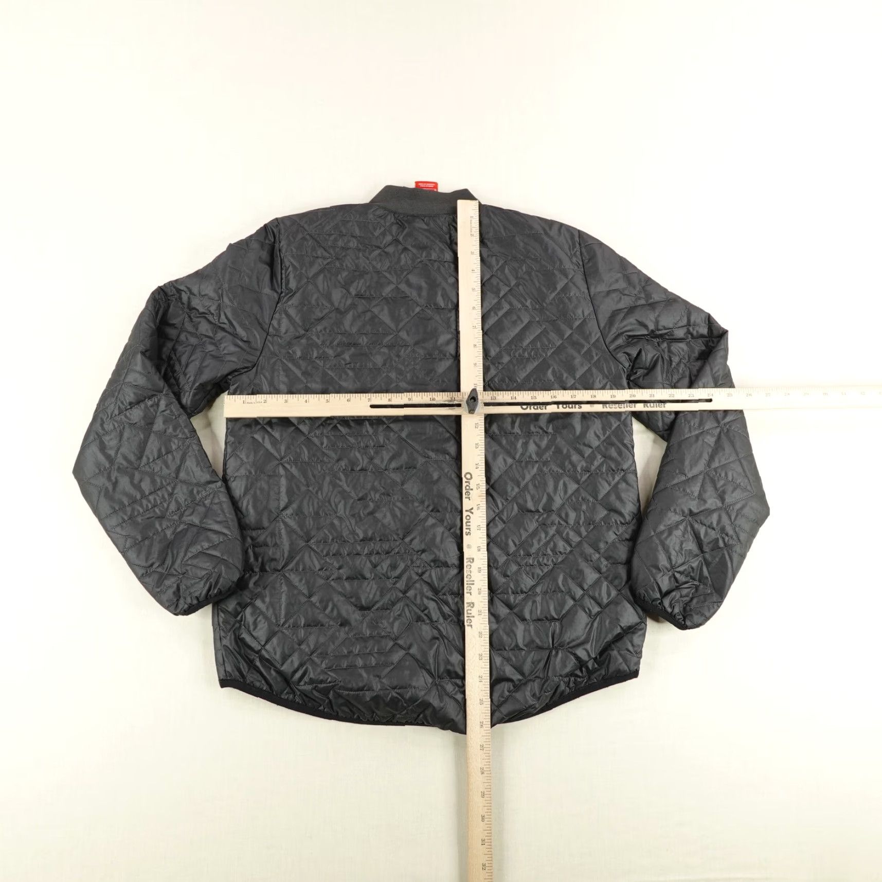 Nike Nike Jacket Womens Medium Black Primaloft Quilted Insulated Puffer Bomber Coat Size M / US 6-8 / IT 42-44 - 7 Thumbnail