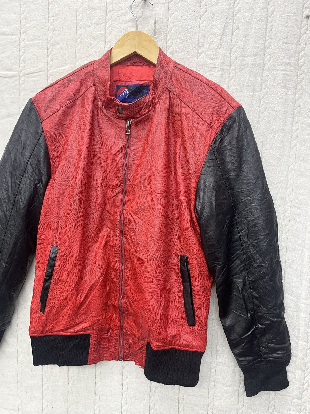 Japanese Brand VTG JAPAN LEATHER BIKE JACKET Size US M / EU 48-50 / 2 - 3 Thumbnail
