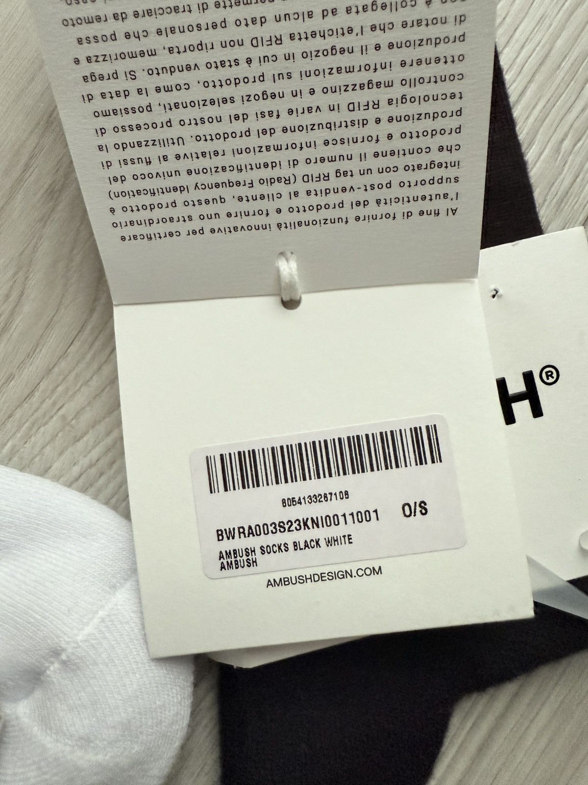 Ambush Design Palm angels & Ambush socks Size ONE SIZE - 6 Thumbnail