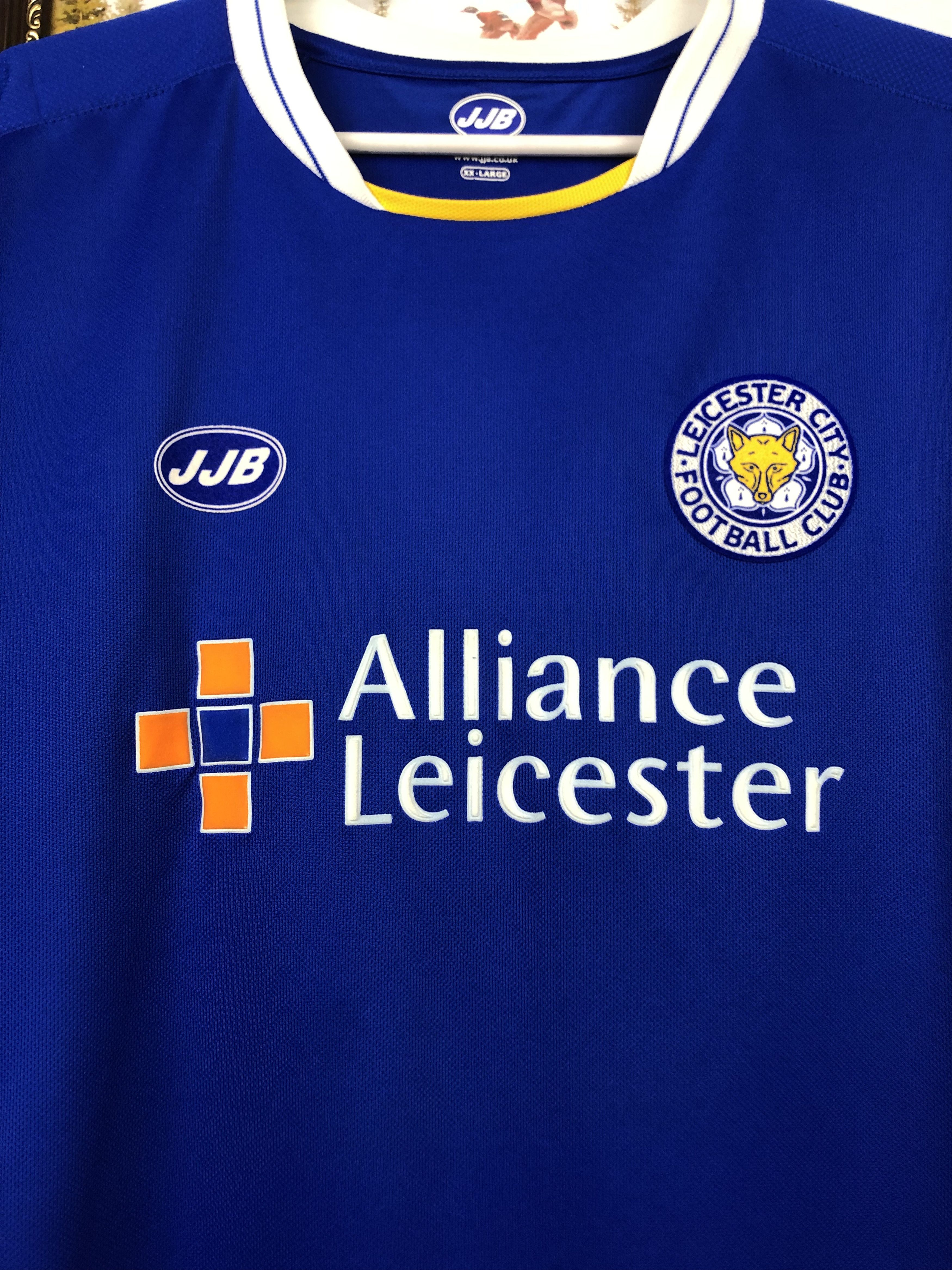 Vintage Leicester City football shirt 2005 Soccer Jersey Trikot Size US XXL / EU 58 / 5 - 3 Thumbnail