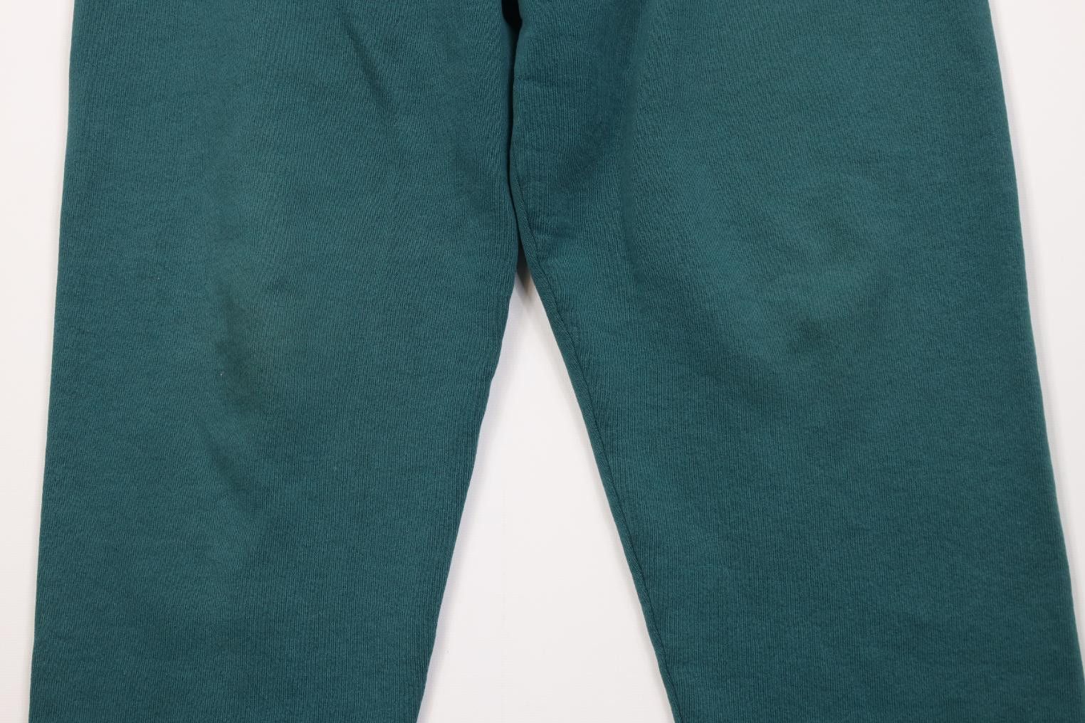Vintage Vintage 90s Streetwear Blank Sweatpants Joggers Pants Green Size 28" / US 6 / IT 42 - 3 Thumbnail