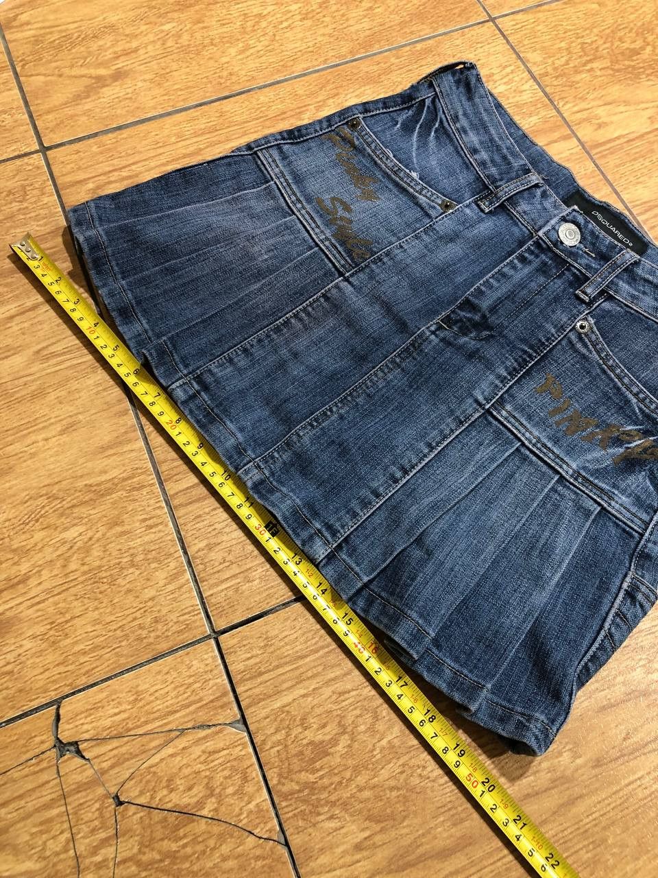 Dsquared2 Vintage Y2K Denim Dsquared2 mini-skirt distressed Size 27" / US 4 / IT 40 - 6 Thumbnail
