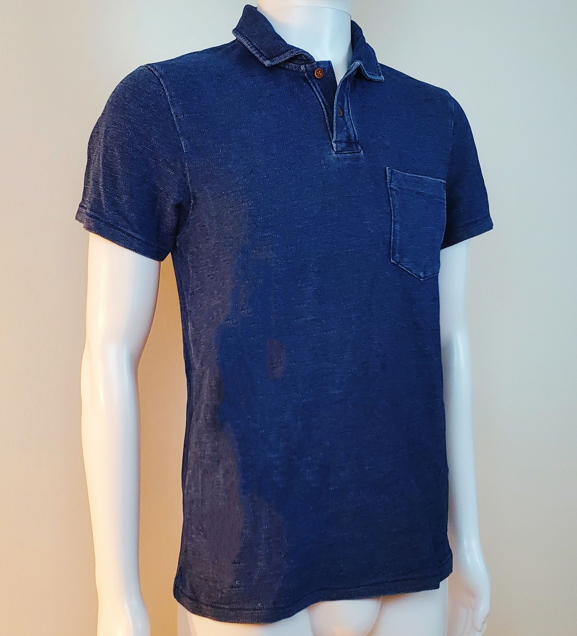 Club Monaco Club Monaco Essential Polo Shirt Short Sleeve Knit Navy Blue Size US M / EU 48-50 / 2 - 4 Thumbnail