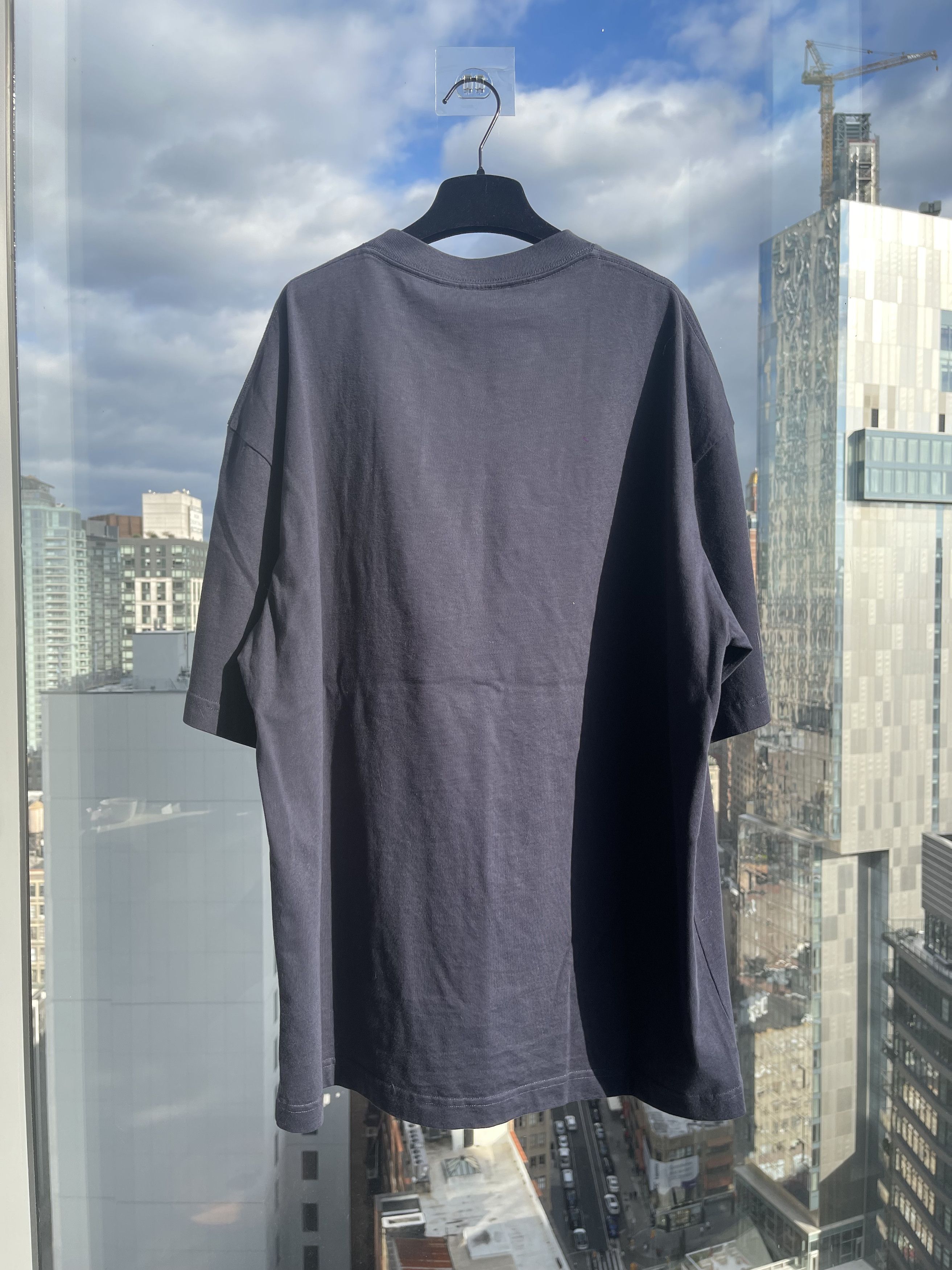 Balenciaga (BNWT*)Balenciaga 21fw Boxy navy Blue t shirt Size US M / EU 48-50 / 2 - 2 Thumbnail