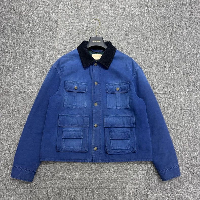 Gucci Gucci Washed to make old workwear jackets 2505-Nextarrow Size US M / EU 48-50 / 2 - 1 Thumbnail