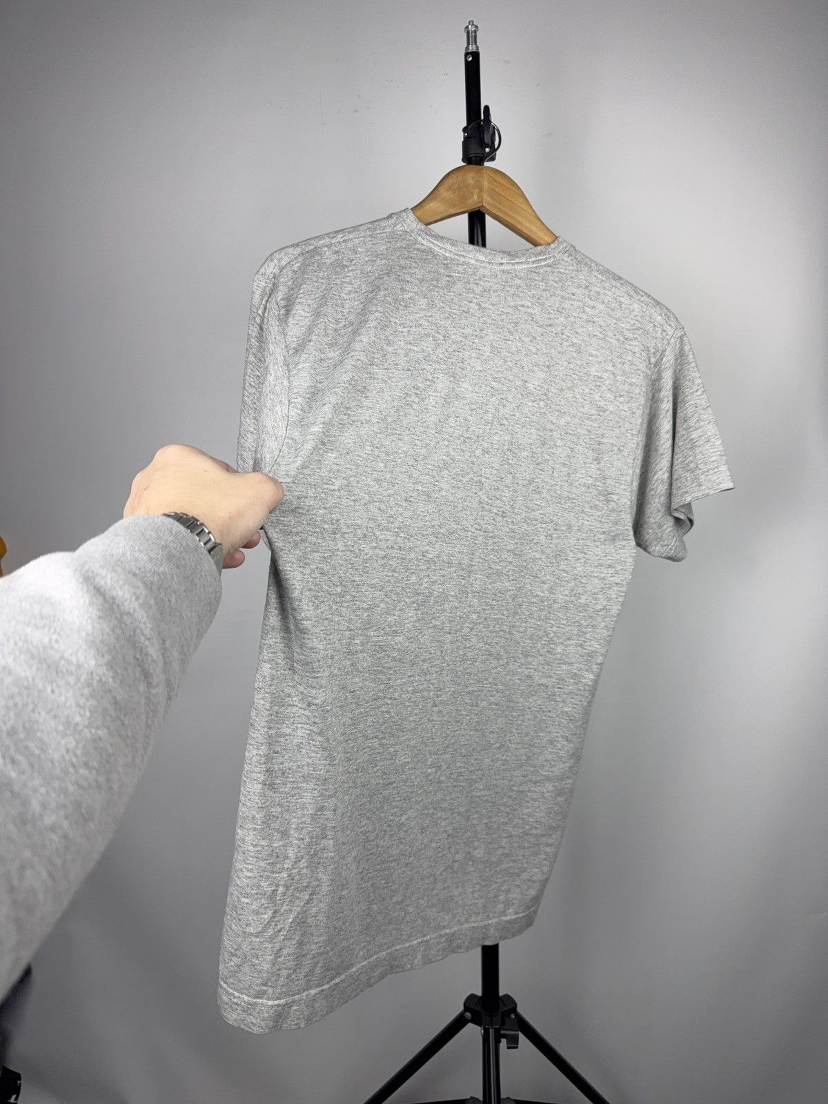 Levi's 90s Levi’s USA Grey Varsity Arch Logo T-Shirt Casual Basic Size US S / EU 44-46 / 1 - 11 Thumbnail