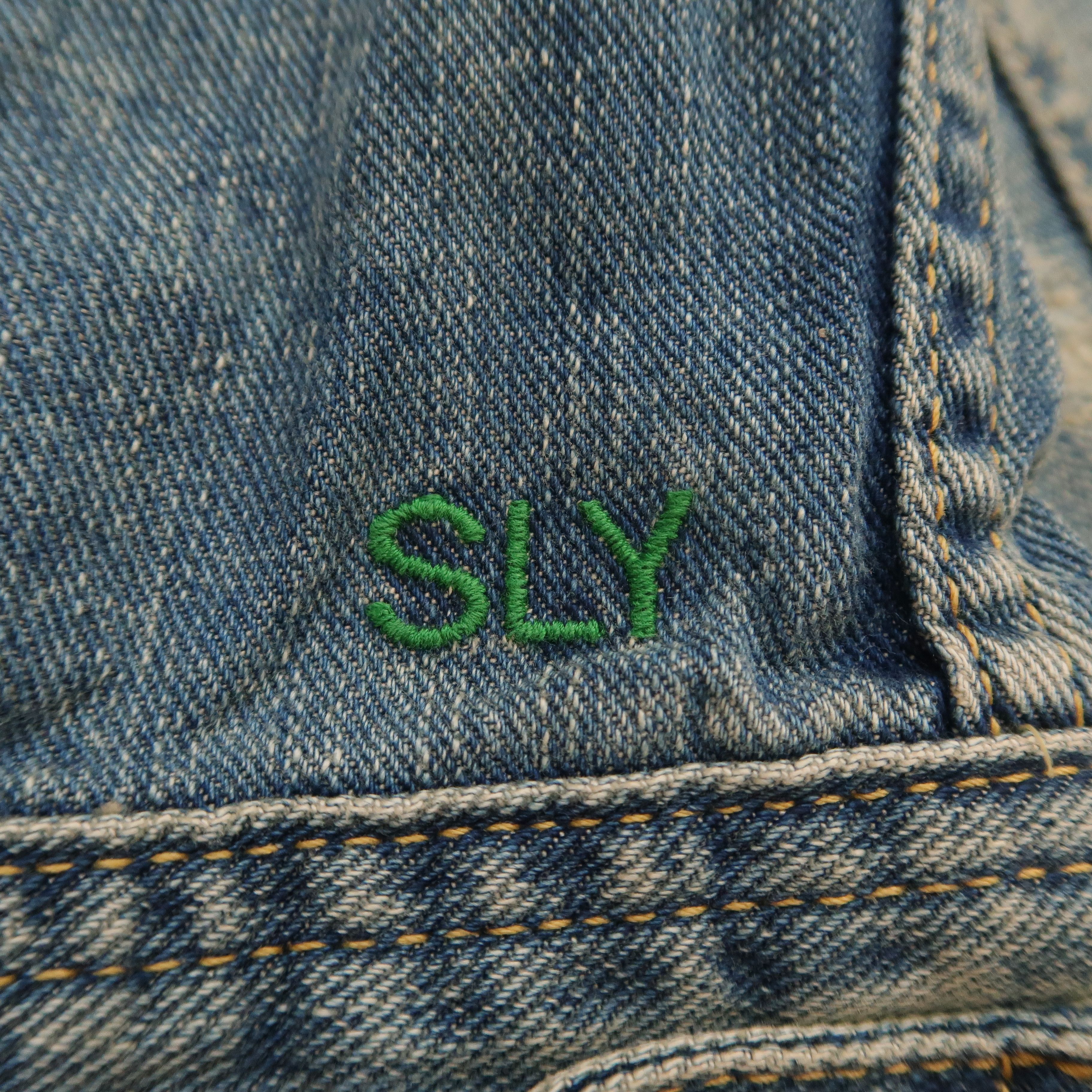 Japanese Brand Lee x Union Made x SLY Japan Distressed Cropped Jacket Size US S / EU 44-46 / 1 - 17 Thumbnail