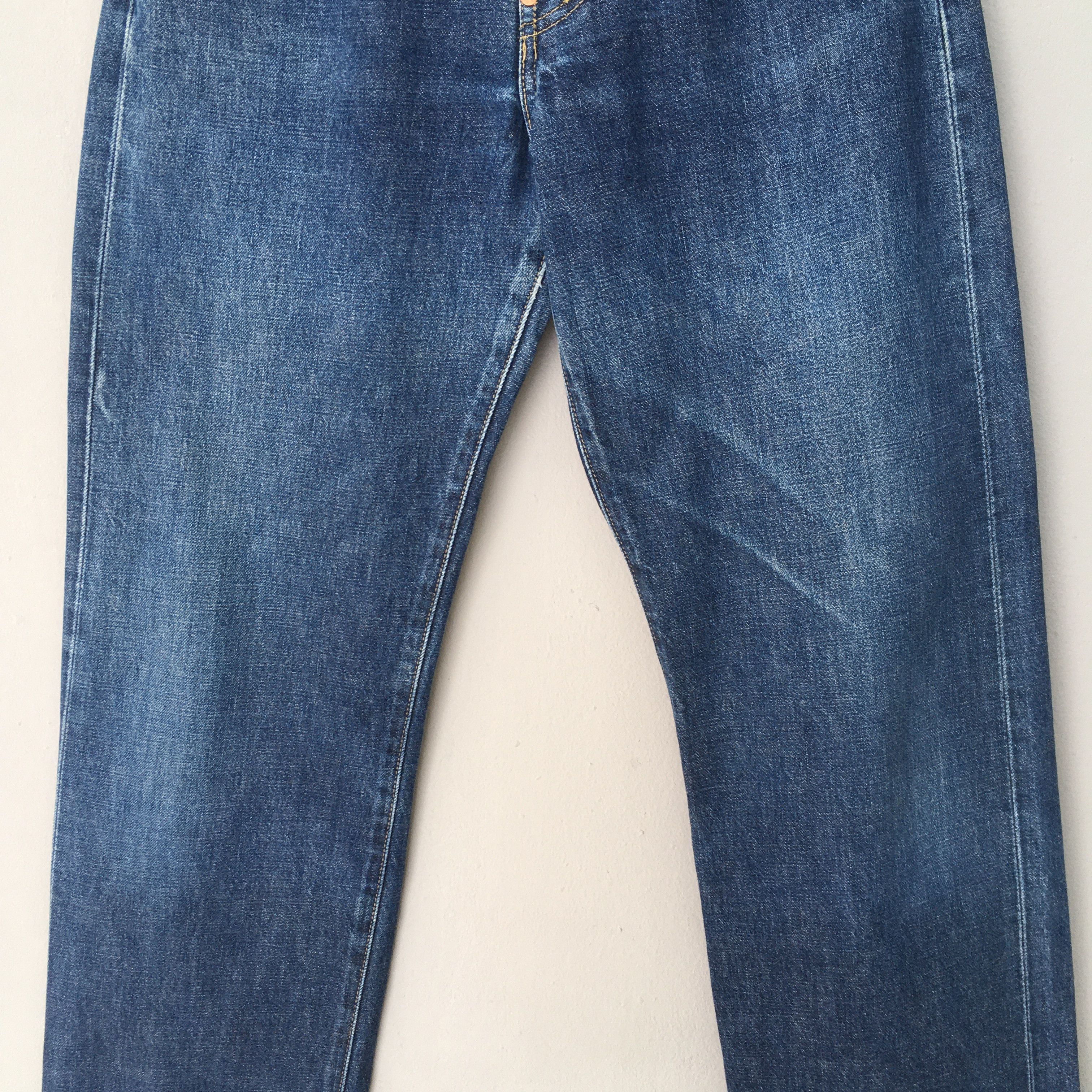 Levi's Size 30x31 90s Levis 702 LVC Buckle Back Big E Jeans S2000 Size US 30 / EU 46 - 3 Thumbnail