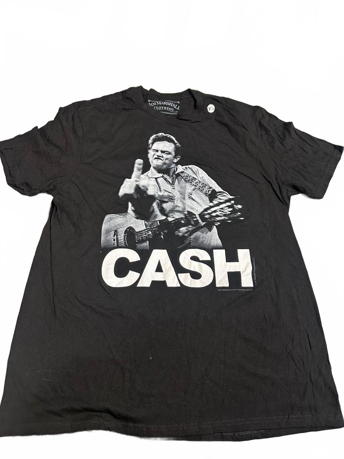 Designer Johnny Cash Vintage Graphic Tee - XL Size US XL / EU 56 / 4 - 2 Thumbnail