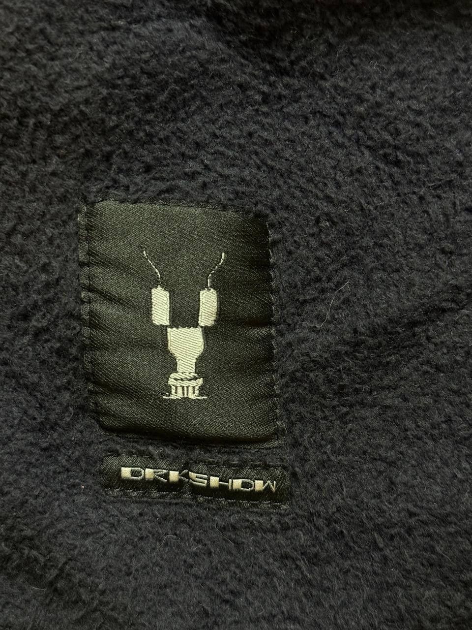 Rick Owens Drkshdw Rick Owens Olmar & Mirta Black Wash Mountain Wizard Hoodie Size US M / EU 48-50 / 2 - 8 Thumbnail