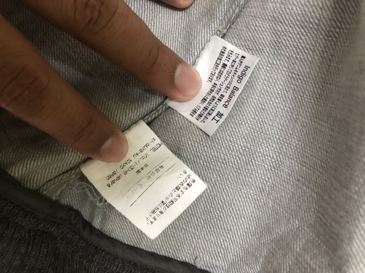 Indigo × Japanese Brand × Vintage Vintage Japan Indigo Balance Wool Denim Jacket Size US S / EU 44-46 / 1 - 10 Thumbnail