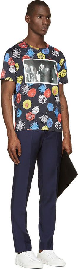 Raf Simons Floral Shoot Print T-Shirt Size US M / EU 48-50 / 2 - 2 Thumbnail