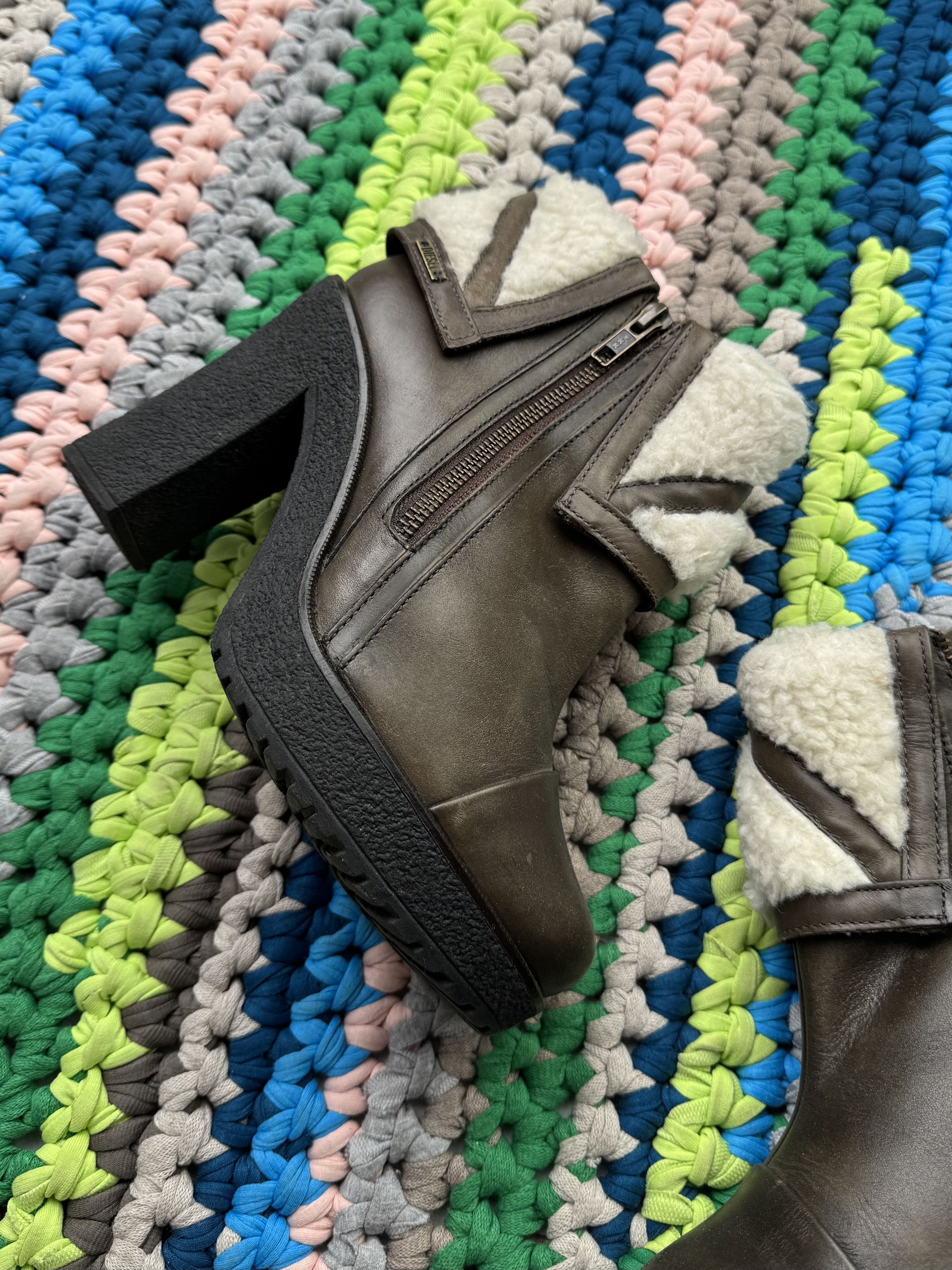 Diesel Diesel Vintage Boots (V247)(D10) Size US 6 / IT 36 - 2 Thumbnail