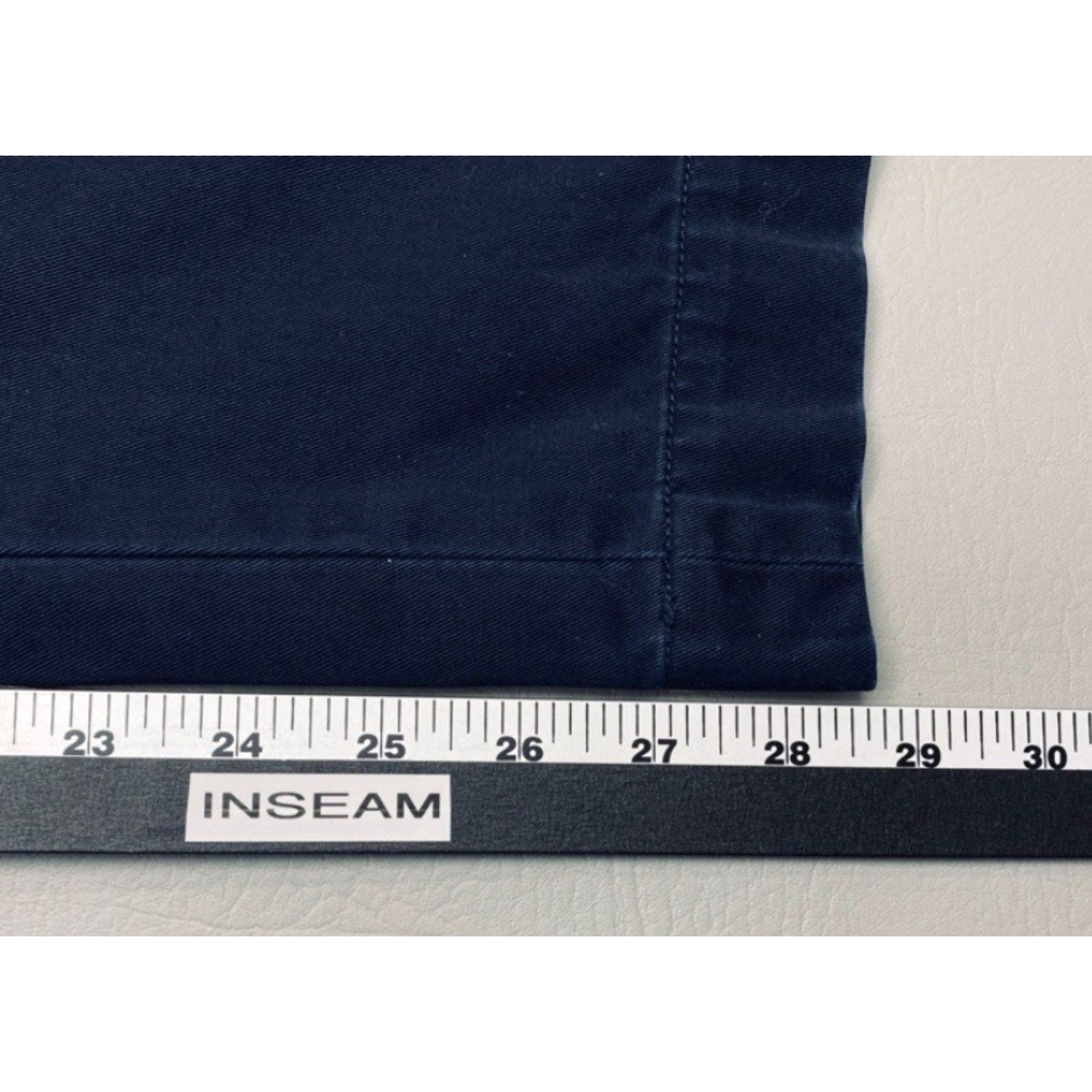 Polo Ralph Lauren Polo Ralph Lauren Ethan Pant Men's 33x30 Navy Cotton Pleated Preppy Classic 8381 Size US XS / EU 42 / 0 - 7 Thumbnail