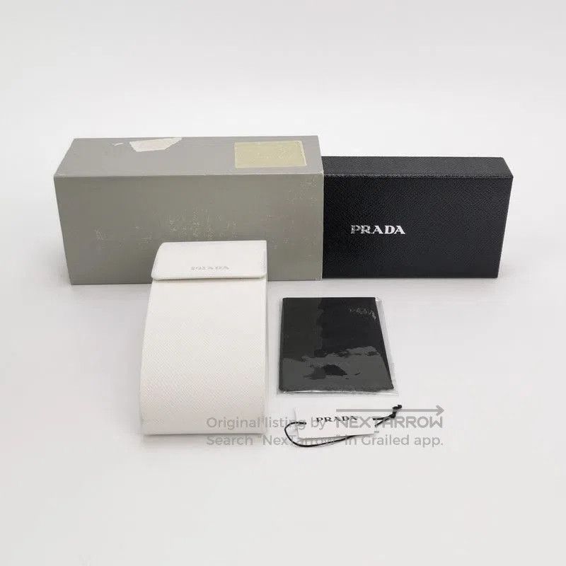 Prada Prada Logo Frame Sunglasses. Size ONE SIZE - 5 Thumbnail