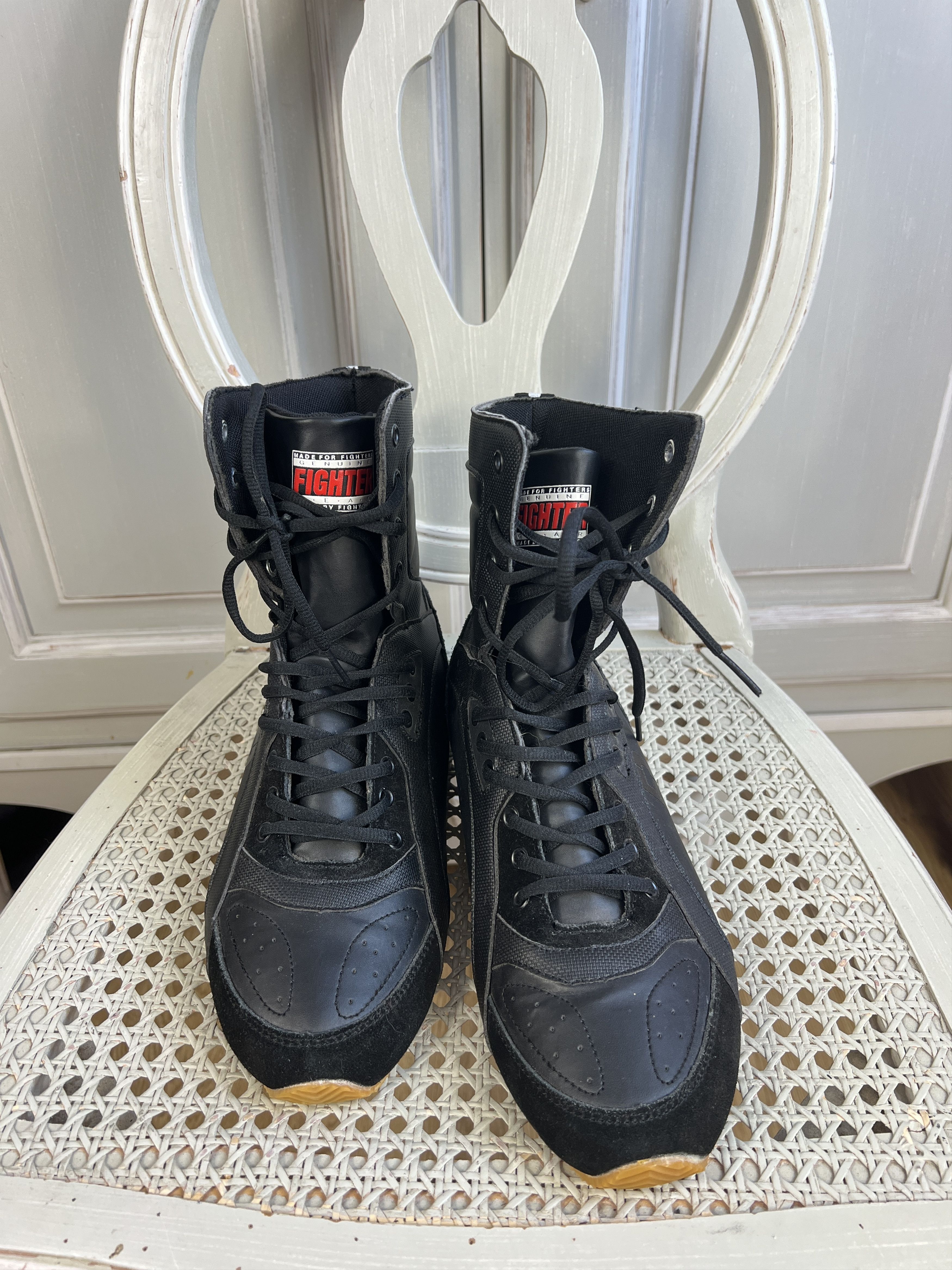 Other y2k fighter high boxing moto boots wresling vintage Size US 9.5 / EU 42-43 - 3 Thumbnail