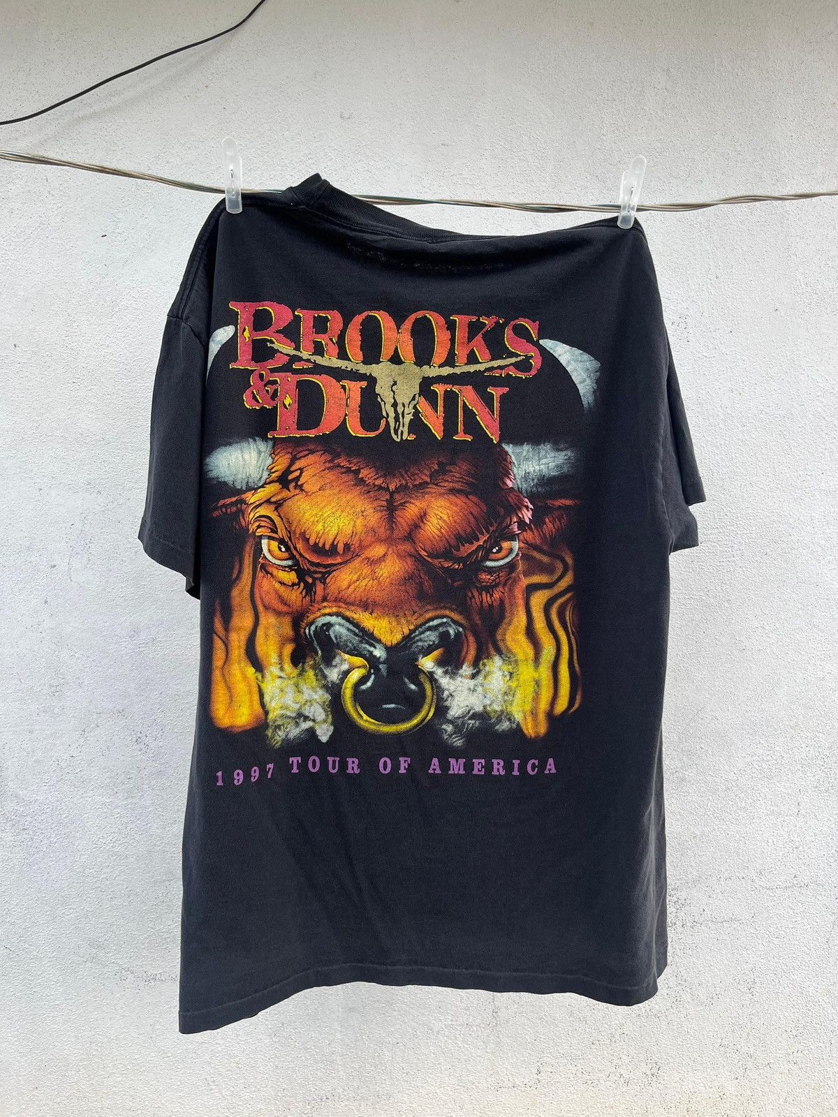 Band Tees Vintage Brooks & Dunn 1997 Size US XL / EU 56 / 4 - 2 Thumbnail