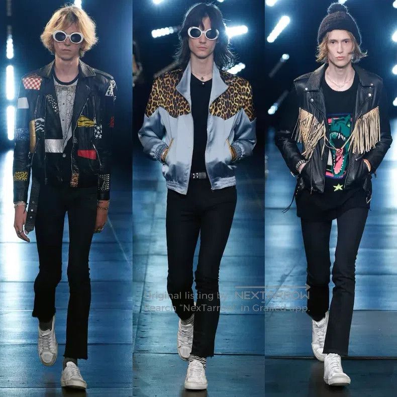 Saint Laurent Paris Saint Laurent Paris Distressed Fringe Hem Raw Edge Denim J Size US 29 - 9 Thumbnail
