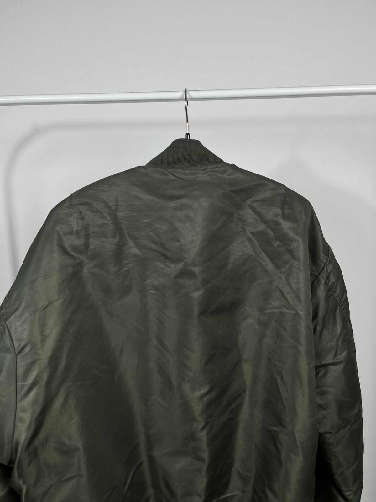 Other Vintage USA Aviator Bomber Jacket Olive Military Flight Size US L / EU 52-54 / 3 - 12 Thumbnail