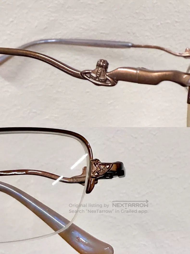 Vivienne Westwood Vivienne Westwood Glossy Saturn Logo Sunglasses Size ONE SIZE - 7 Thumbnail