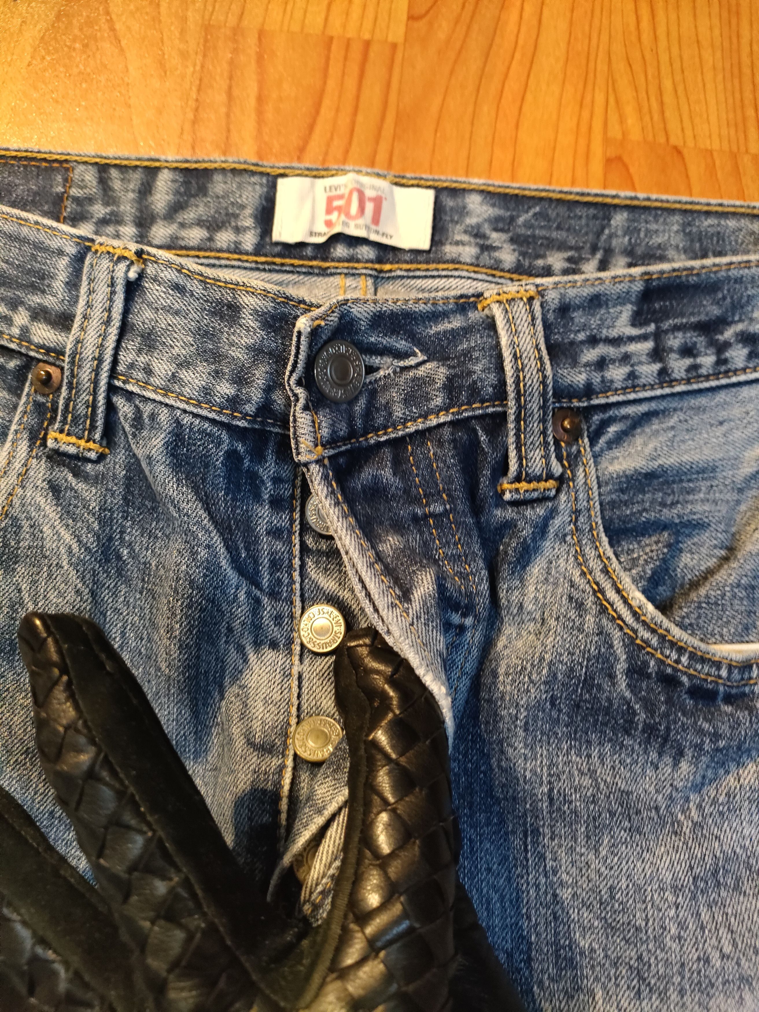 Levi's Vintage Clothing Vintage Distressed Levis 501 Jeans Size US 33 - 5 Thumbnail