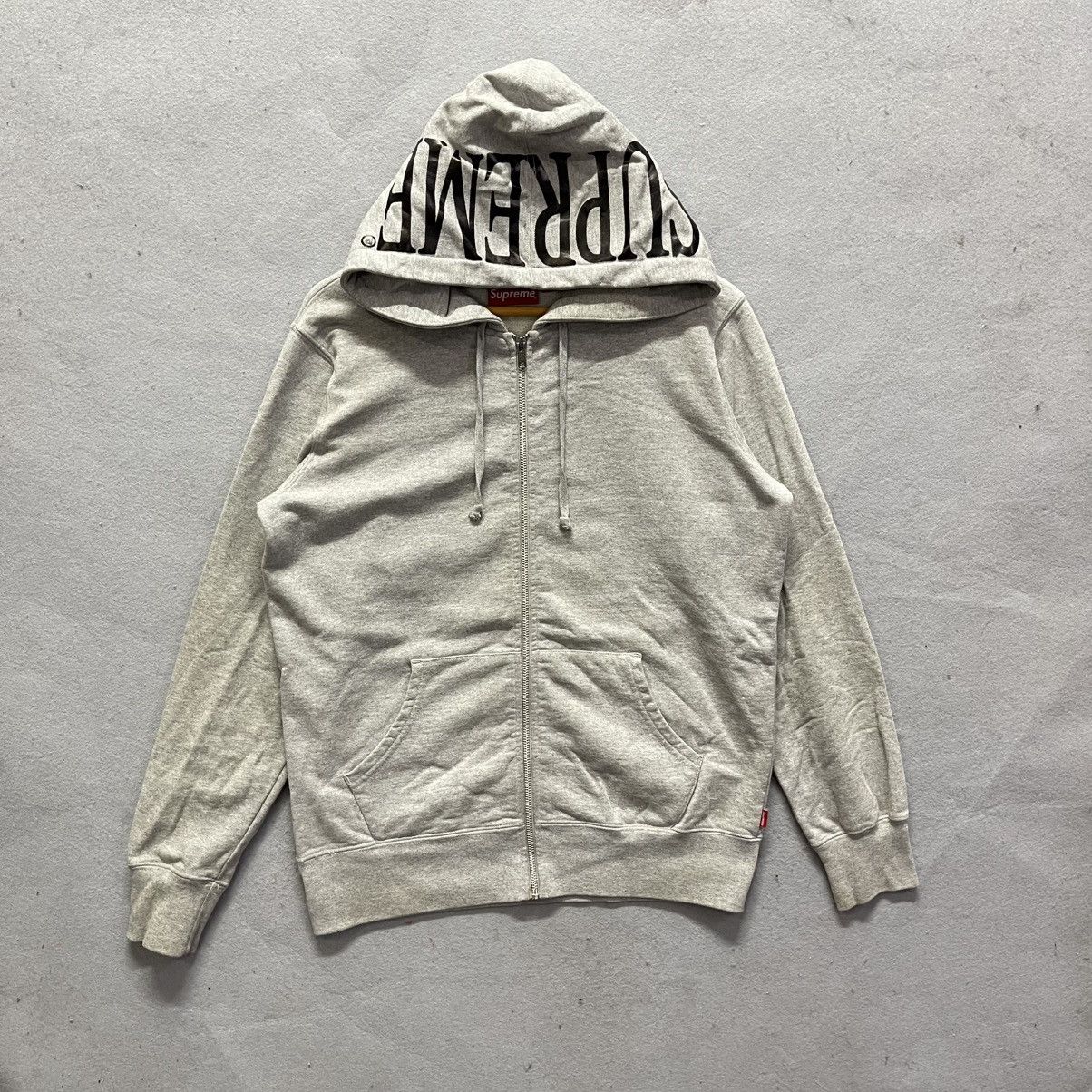 Supreme Supreme Big Logo Hood Zip Up Hoodie Canada Size US M / EU 48-50 / 2 - 1 Thumbnail