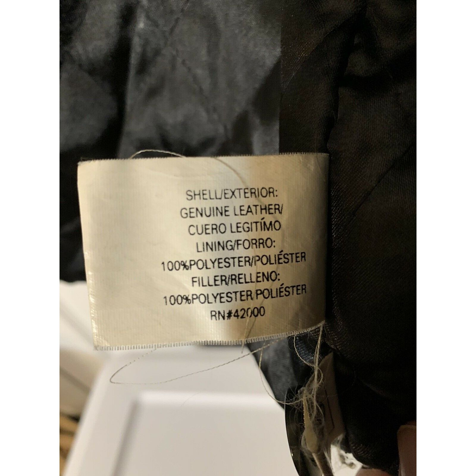 Other Kathy Ireland Black Leather Jacket Coat Women's Sz M Size M / US 6-8 / IT 42-44 - 6 Thumbnail