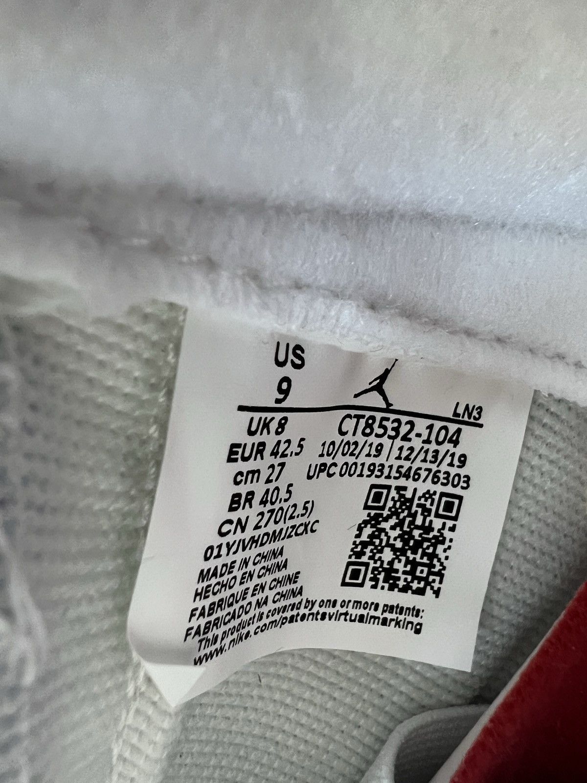 Jordan Brand UNC Jordan 3 Size US 9 / EU 42 - 10 Thumbnail