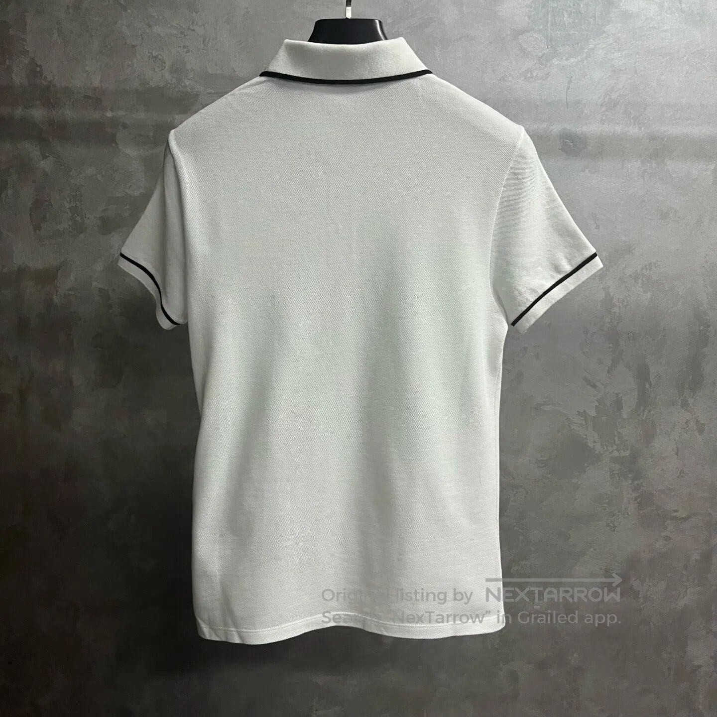 Celine CELINE Leisure short-sleeved polo shirt with white striped Size XS / US 0-2 / IT 36-38 - 5 Thumbnail