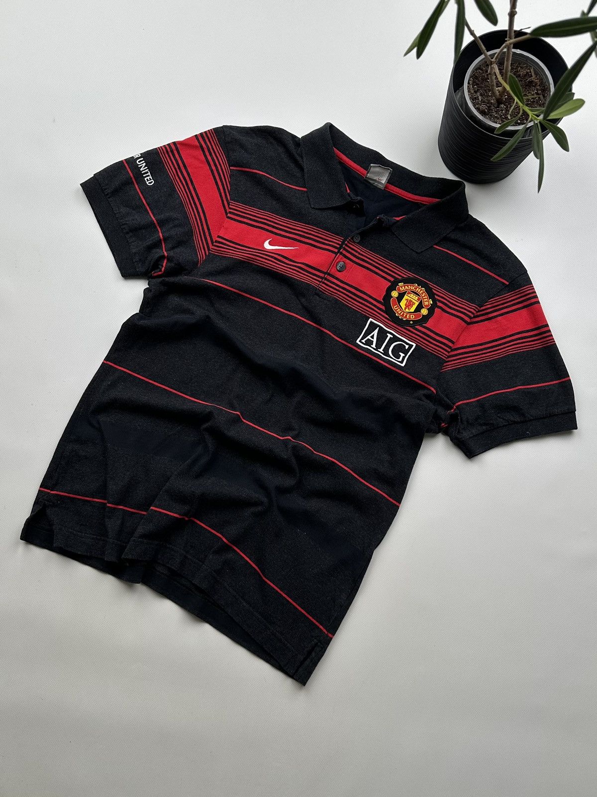 Japanese Brand × Nike Nike Manchester United Vintage T-Shirt Size US M / EU 48-50 / 2 - 1 Thumbnail