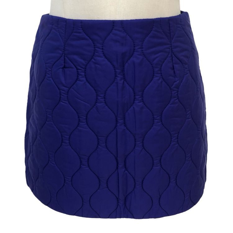 Miu Miu Miu Miu Quilted Mini Skirt Size 38 Size 26" / US 2 / IT 38 - 1 Thumbnail