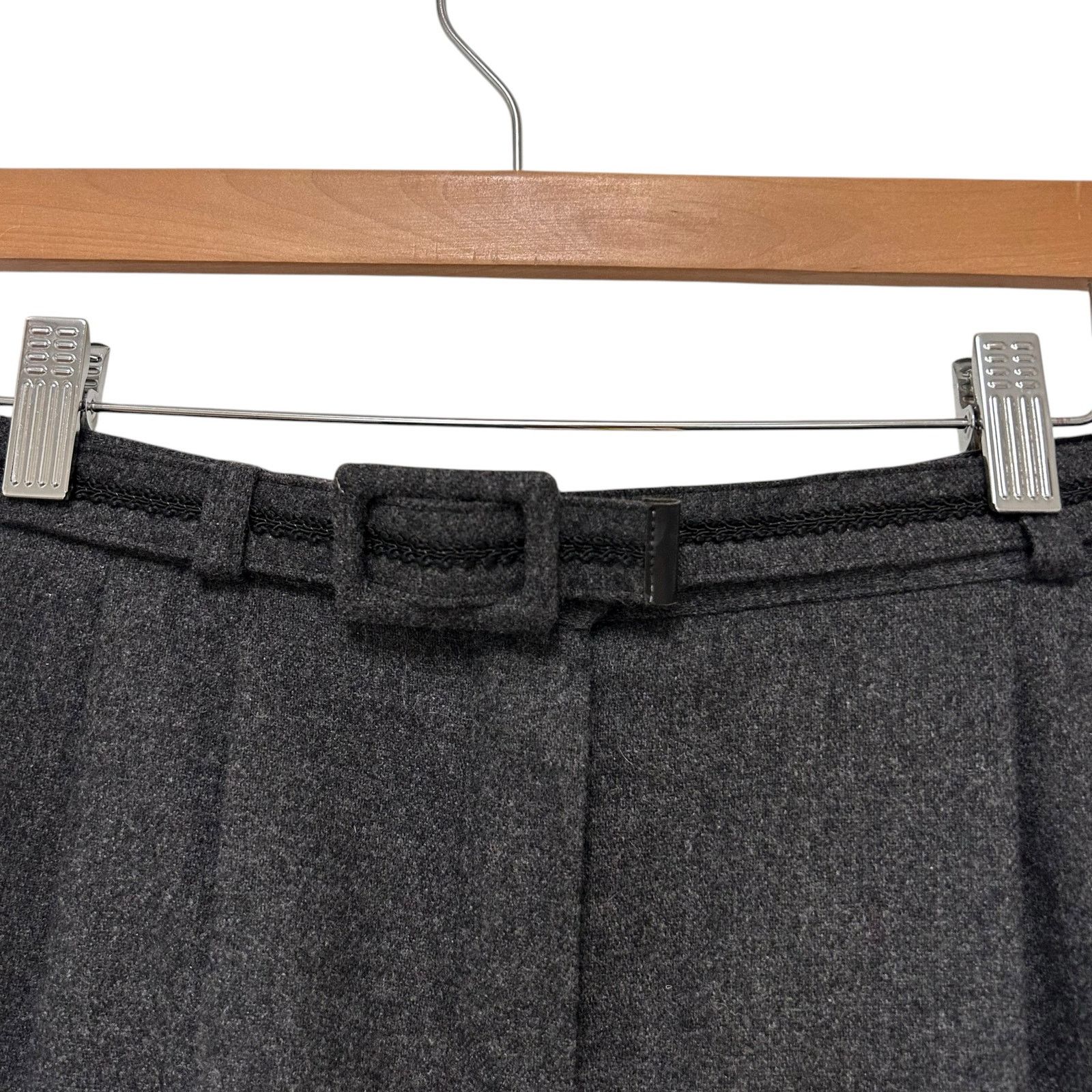 Other Vintage Russ Petites Gray Wool Blend Trousers Sz 26 Size 26" / US 2 / IT 38 - 3 Thumbnail
