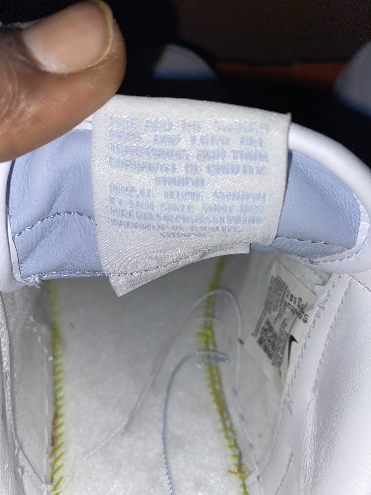 Nike AIR FORCE 1 LOW QS TS NY Size US 10 / EU 43 - 15 Thumbnail