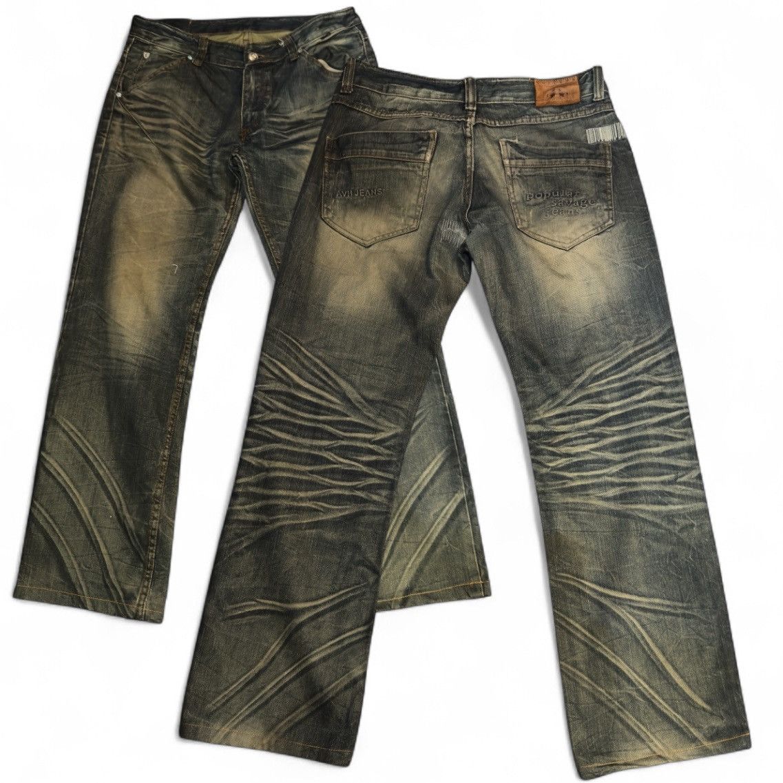 Denim & Co. Vintage 90s Distressed Rusty Denim AVH Custome Size US 32 / EU 48 - 1 Thumbnail