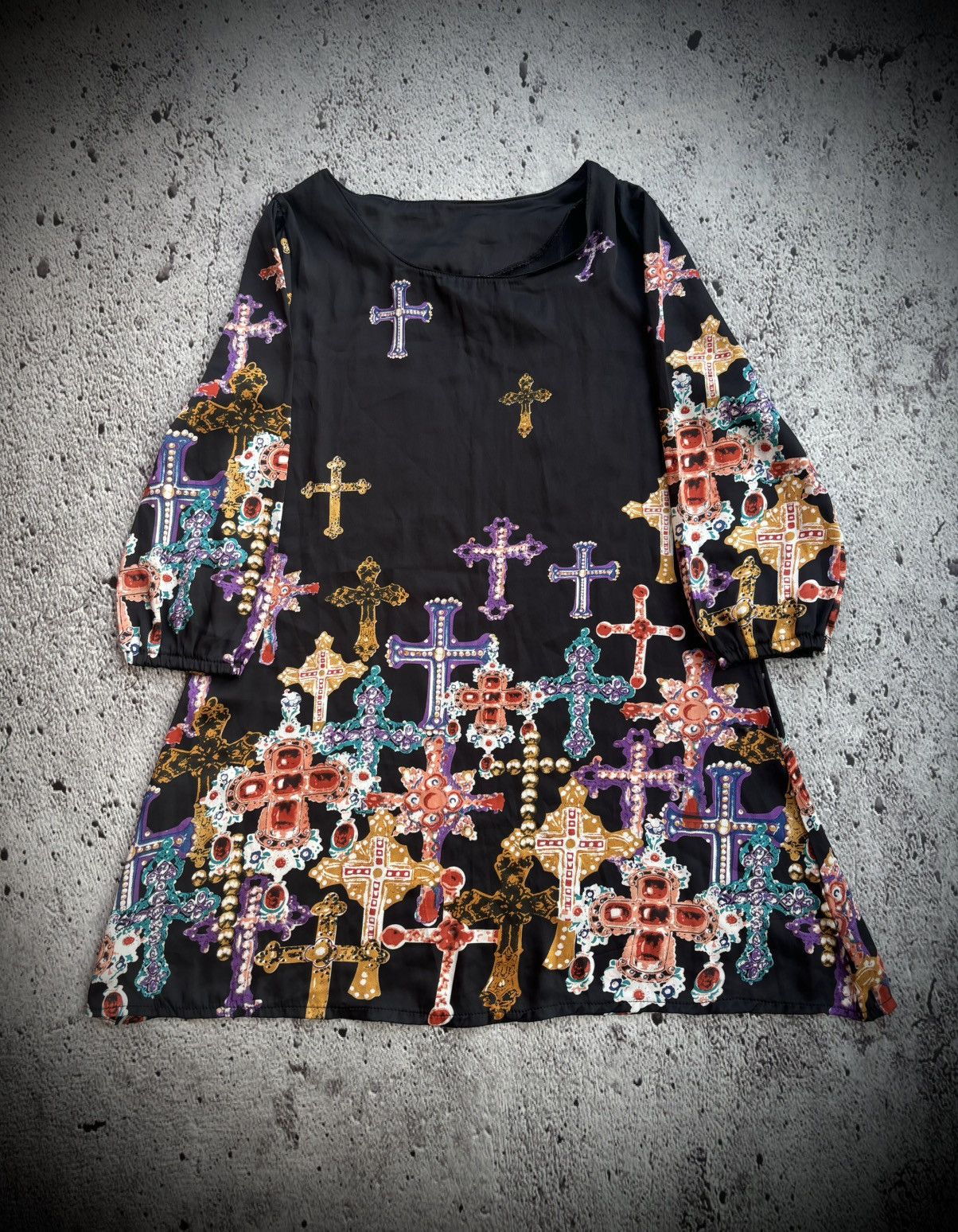If Six Was Nine Y2k Opium women's full print tshirt Size L / US 10 / IT 46 - 1 Thumbnail