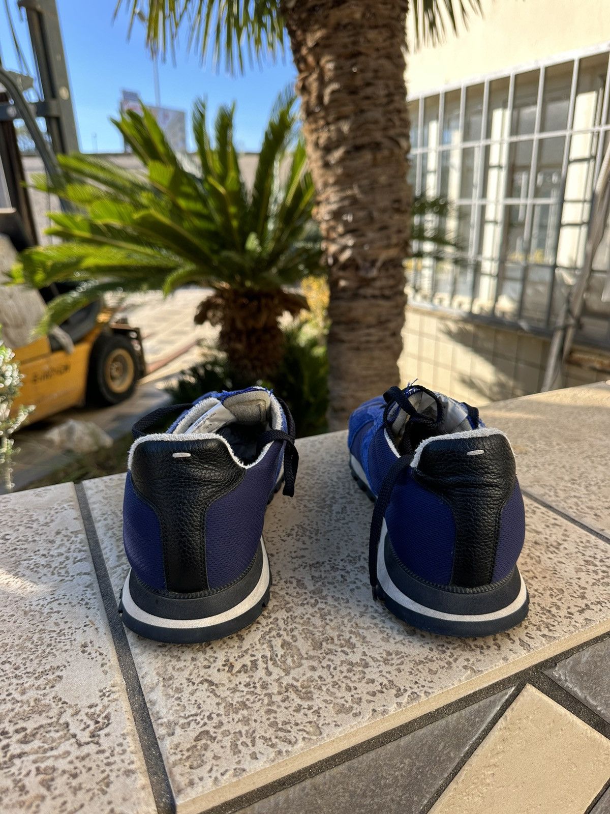 Maison Margiela Maison Margiela Replica Runner Sneakers Shoes Blue 43 size Size US 10 / EU 43 - 11 Thumbnail