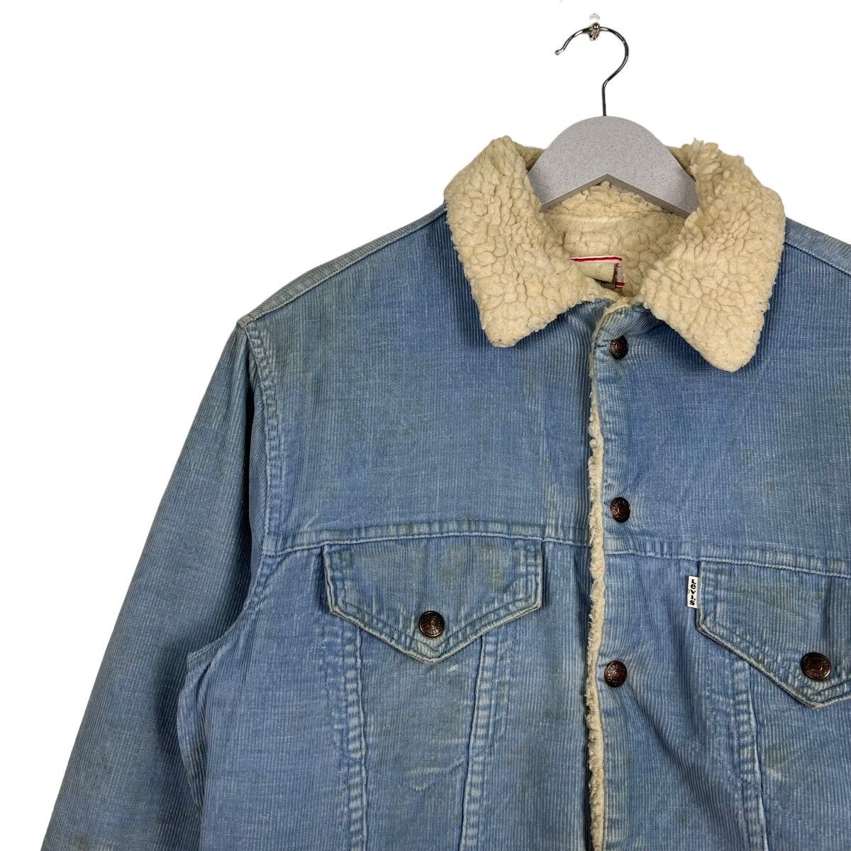 Levi's × Levi's Vintage Clothing × Vintage 🔥70s VINTAGE LEVIS CORDUROY SHEARLING JACKET MADE IN USA Size US S / EU 44-46 / 1 - 7 Thumbnail