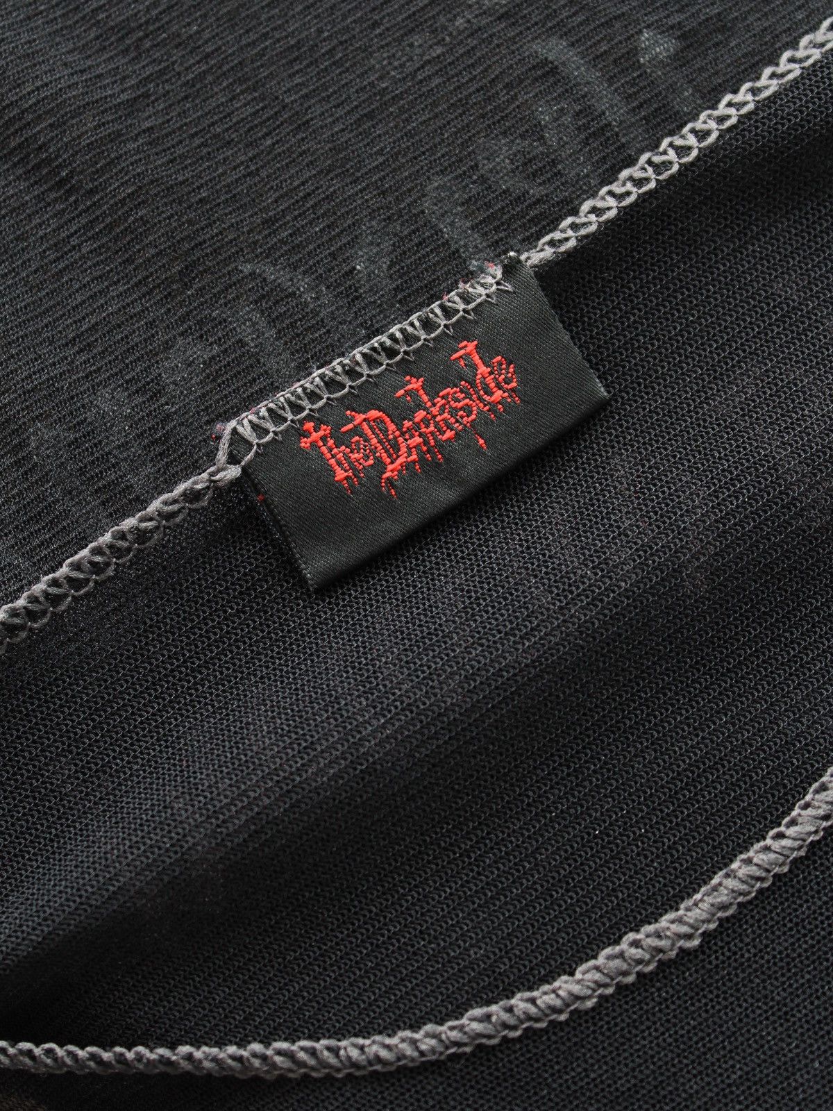 Band Tees × Japanese Brand × Vintage 2002 Protected By Witchcraft Vintage Pentagram Mesh Top Size ONE SIZE - 6 Thumbnail