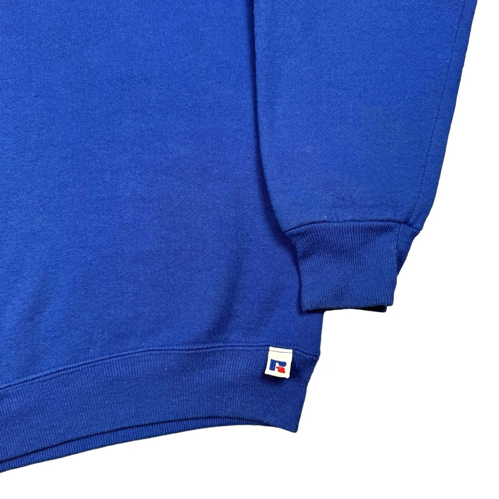 Russell Athletic VINTAGE Russell Sweatshirt Men 2XL USA Made Blue Pullover Fleece Crewneck Sweatshirt Men's Size US XXL / EU 58 / 5 - 3 Thumbnail