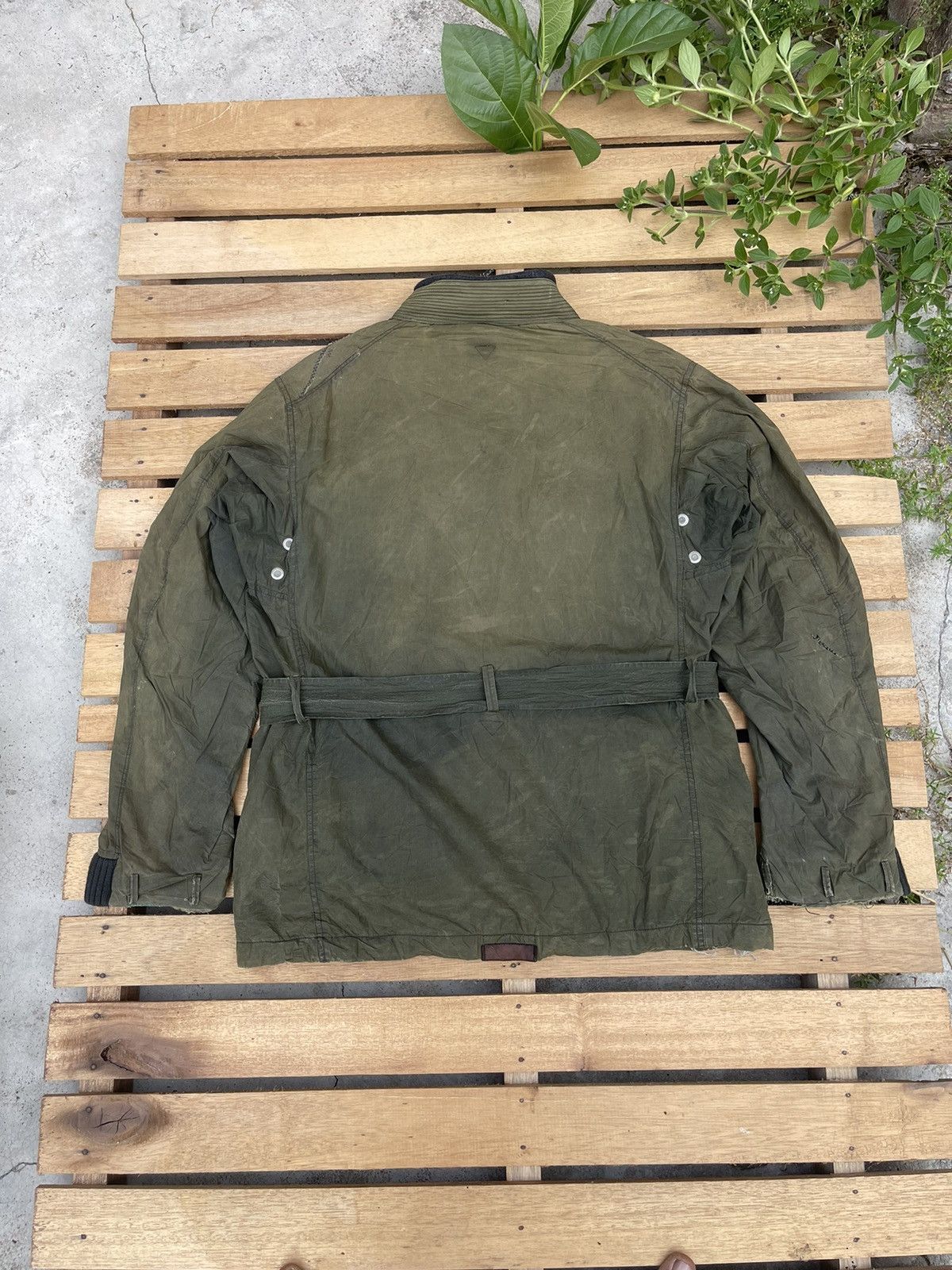 Vintage Japanese Millerain Multi Pocket Jacket Inspired Issey Miyake Size US S / EU 44-46 / 1 - 2 Thumbnail