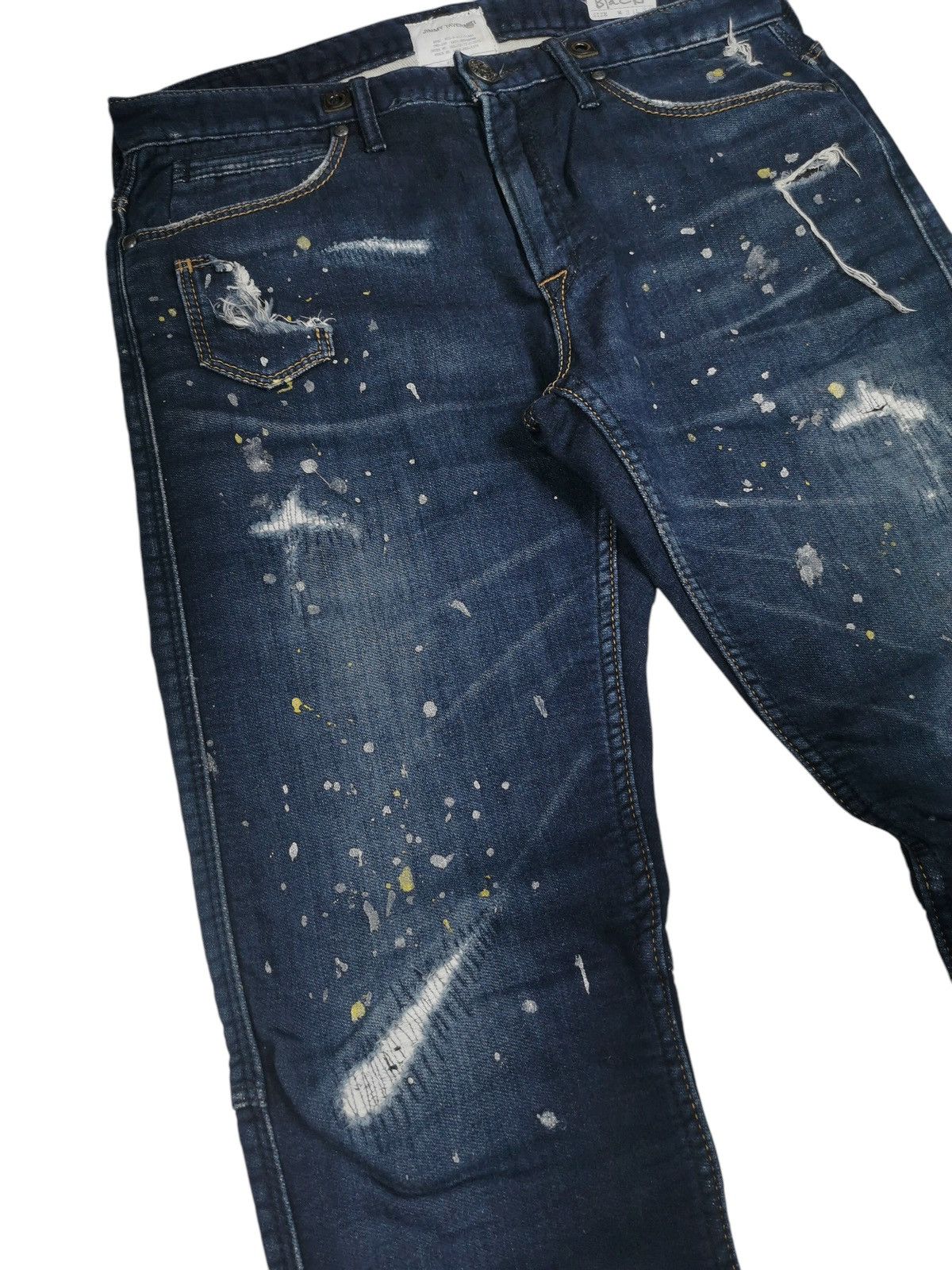 Jimmy Taverniti Jimmy Taverniti Distressed Paint Splattered Jogger Size US 32 / EU 48 - 4 Thumbnail