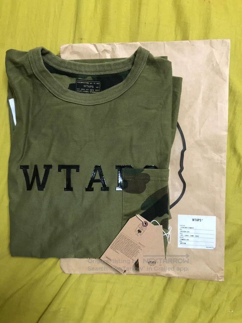 Wtaps Wtaps Green military short-sleeved Size US M / EU 48-50 / 2 - 1 Thumbnail