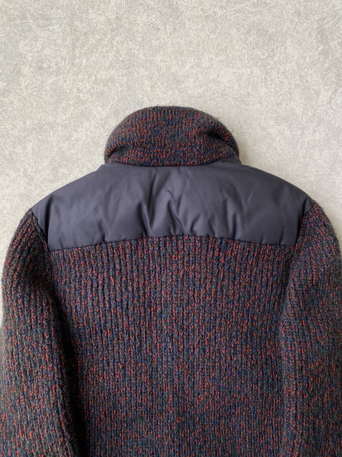 Moncler Moncler Grenoble $4500 Hybrid Tweed Knit Down Jacket Size US XL / EU 56 / 4 - 6 Thumbnail